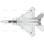 Векторный клипарт «F15T»