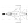Векторный клипарт «F16_T»
