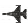 Векторный клипарт «F16_T_B»