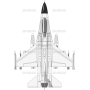 Векторный клипарт «F16DTLTP»