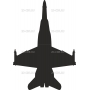 Векторный клипарт «F18ICONT»