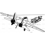 Векторный клипарт «Воздушный транспорт (18)»