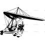 Векторный клипарт «Воздушный транспорт (41)»