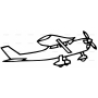 Векторный клипарт «Воздушный транспорт (49)»