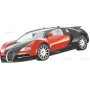 Векторный клипарт «Bugatti»