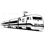 Векторный клипарт «Поезд (34)»