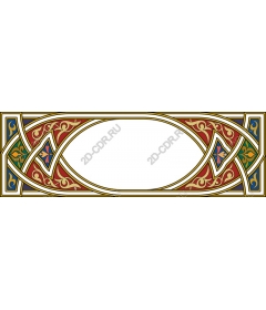 Exquisite decorative border