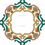 Векторный клипарт «Арабский орнамент (23)»