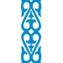 Векторный клипарт «Казахский орнамент (27)»