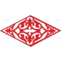 Векторный клипарт «Казахский орнамент (40)»