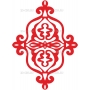 Векторный клипарт «Казахский орнамент (65)»