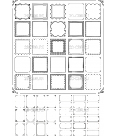 Комплект рамок (5)