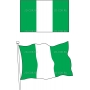 Векторный клипарт «Флаги стран (128)»