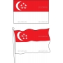 Векторный клипарт «Флаги стран (162)»