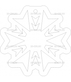 Снежинка (118)