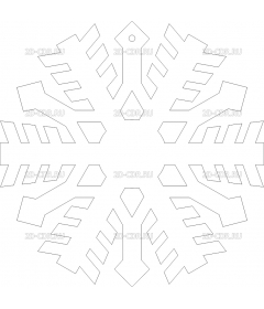 Снежинка (119)