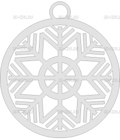 Снежинка (64)