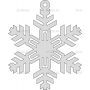 Векторный макет «Снежинка (70)»