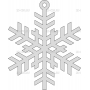 Векторный макет «Снежинка (73)»