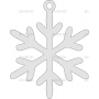 Векторный макет «Снежинка (74)»