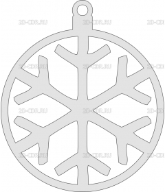 Снежинка (90)