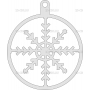 Векторный макет «Снежинка (96)»