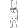 Векторный макет «Заяц (2)»