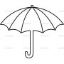 Векторный макет «Зонтик»