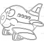 Векторный макет «Самолётик (2)»