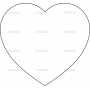 Векторный макет «Сердце (12)»