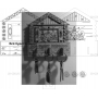 Векторный макет «Ключница Дом (3)»