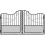 Векторный макет «Ворота (38)»