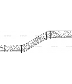 Решетки, перила (102)