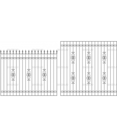 Решетки, перила (15)