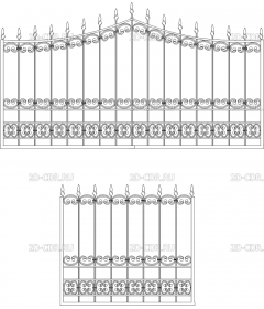 Решетки, перила (16)