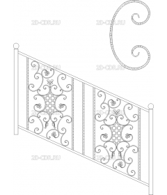 Решетки, перила (17)