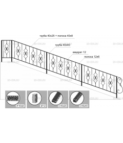 Решетки, перила (31)