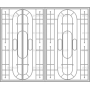 Векторный макет «Решетки, перила (38)»