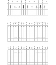 Решетки, перила (39)