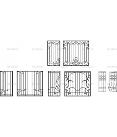 Решетки, перила (43)