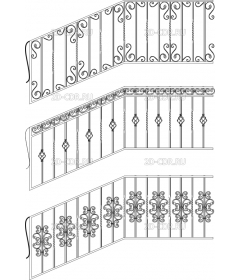 Решетки, перила (5)