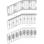 Векторный макет «Решетки, перила (5)»
