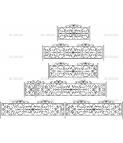 Решетки, перила (50)