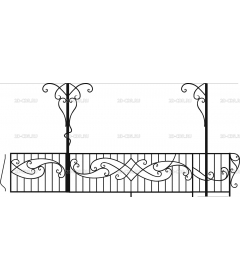 Решетки, перила (54)