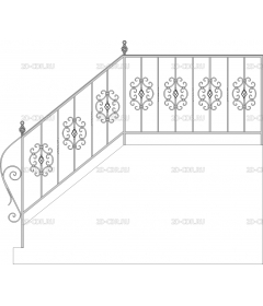 Решетки, перила (59)