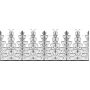 Векторный макет «Решетки, перила (65)»