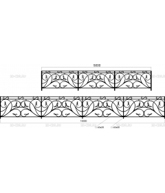 Решетки, перила (71)