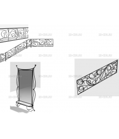 Решетки, перила (85)