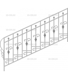 Решетки, перила (88)