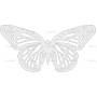Векторный макет «Бабочка (3)»